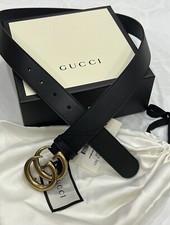 Skinny Unisex Gucci Belt  GG