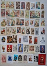SAN S. BIAGIO Vescovo e Martire lotto 60 santini diversi, vecchi vintage d'epoca