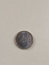 IMPORTANTE E INTROVABILE MONETA DA 2 EURO MONOCOLORE VARIANTE ERRORE ULTRA RARA