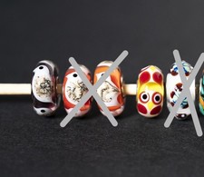Trollbeads original glass beads - choose yours - Beads in vetro - scegli il tuo