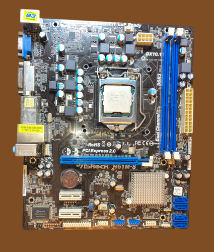 Carte mere asrock h61m - mere, avec