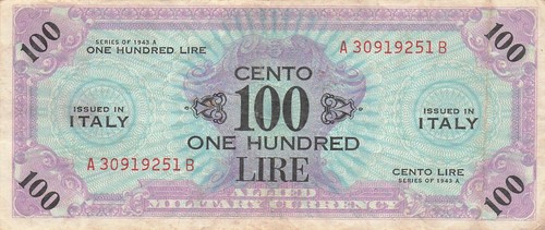 Italia 100 lire serie del - italia,