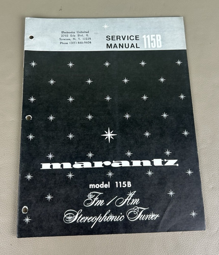 Marantz 115b sintonizzatore - marantz,
