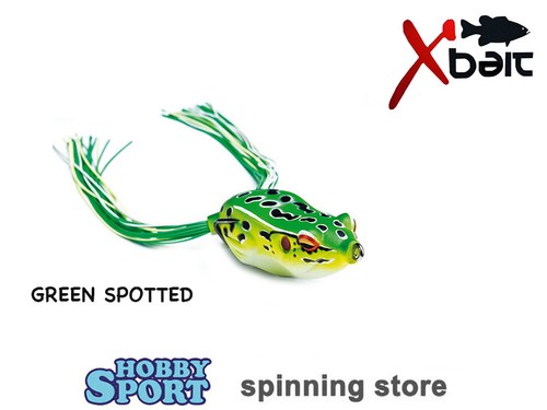 Frog col green spotted - col., 45