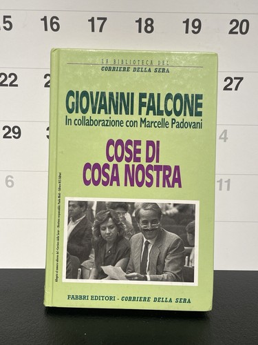Libro cose cosa - cosa, nostra