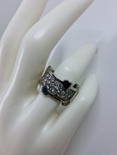 Anello in argento 925 rodiato