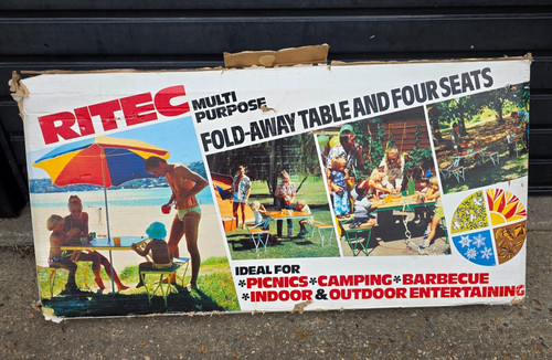 Set sedie tavolo picnic