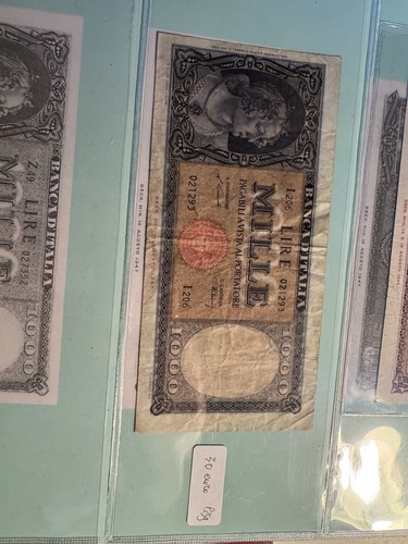 Mille lire 1947 medusa - lire,