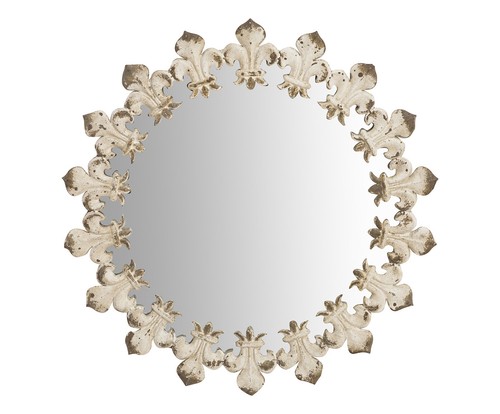 Specchio parete rotondo - specchio,