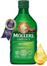 Moller’S ® | Olio Di Fegato Di Merluzzo Omega 3 | Integratori Alimentari Di Omeg