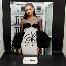 Zendaya foto firmata a mano
