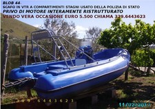 Gommone scafo rigido - gommone, a