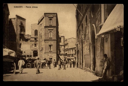Cartolina agrigento - cartolina, (girgenti)