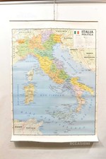 Cartina Geografica Italia Fisica / politica Scala 1: 1100000