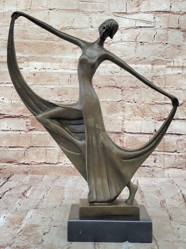 Scultura bronzo vintage - in,