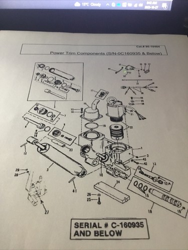 Mercury outboard power trim - mercury,