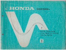 Catalogo Ricambi originale Honda CX650 ED 1982