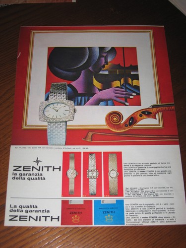 Zenith orologi anni - *8=zenith, orologi=anni