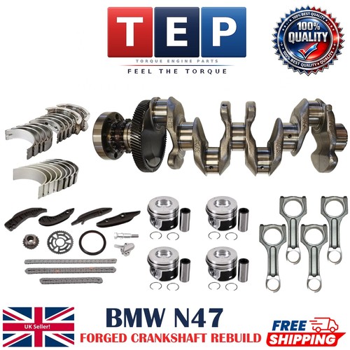Albero motore forgiato bmw n47 - motore,