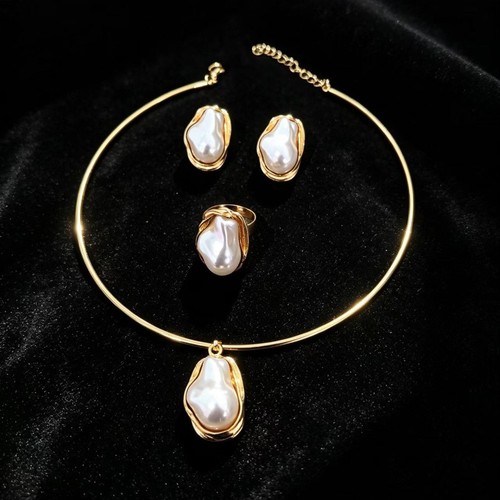 Set gioielli perle barocche - , 3