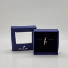Swarovski Remix Charm Ciondolo Lettera P Bianco Placcato Oro Rosa 5437625