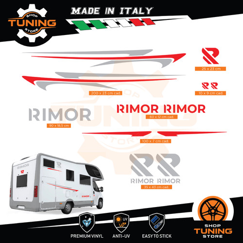 Kit adesivi camper - camper, rimor