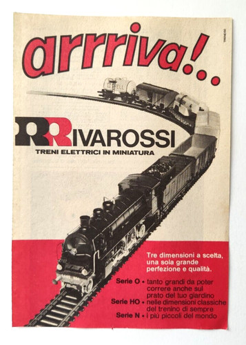Pubblicita rivarossi treni - pubblicita',