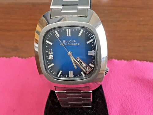Vintage bulova accuquartz con - bulova,