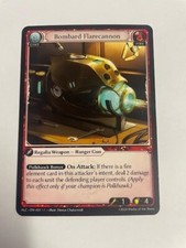 GRAND ARCHIVE TCG Bombard Flarecannon 031 SR - ALCHEMICAL REVOLUTION