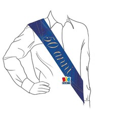 Fascia PREMIAZIONE 50 ANNI Blu