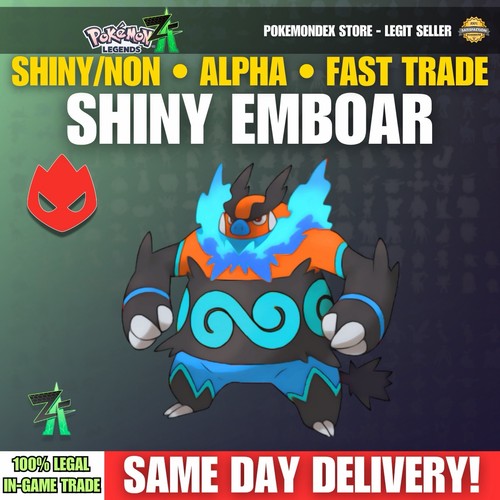 Shiny emboar alpha - ✨,