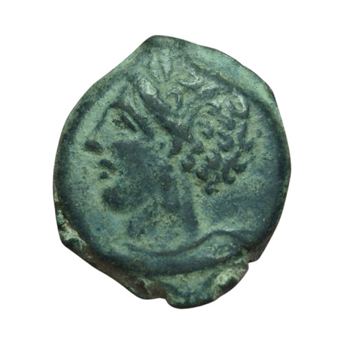 Ae16 zeugitania cartago - ae16,