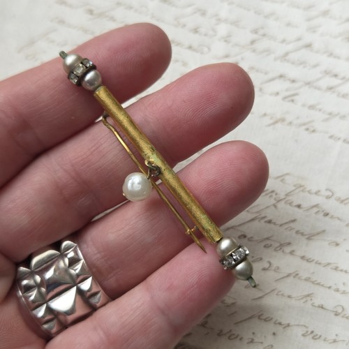 Spilla vintage strass - , deco