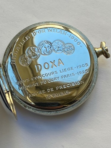 Doxa pocket watch parts - doxa,