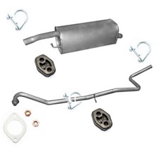 Silenziatore scarico per mazda - silenziatore,