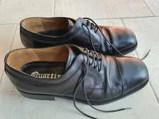 Scarpe UOMO classiche in vera pelle colore nero numero 40 marca Quartieri