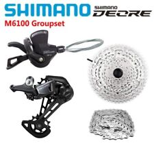 SHIMANO Deore M6100 1X12 Velocità SL RD 10-51T Cassetta Argento Catena Gruppo MTB