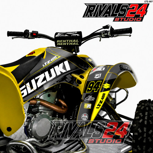 Ltz 400 suzuki wrap graphics - ltz,