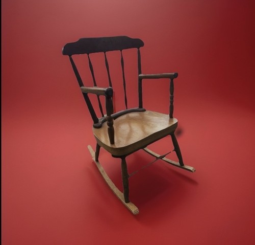 Sedia dondolo antica anni - antica,