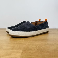 Mocassini Mulo scamosciati blu