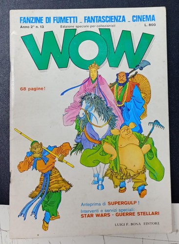 Wow anno 1977 fanzine - wow,