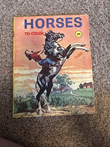 1969 horses to color - horses,