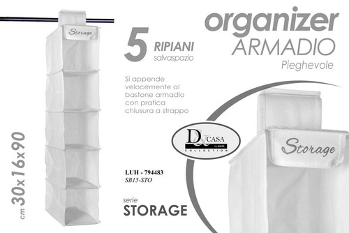 Organizer armadio guardaroba - organizer, 5