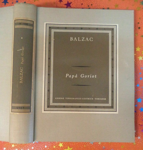 Book libro papa goriot - book, papa'goriot