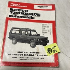 Matra simca rancho talbot - matra,