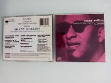 SONNY ROLLINS - A NIGHT AT THE VILLAGE VANGUARD   -   CD BLUE NOTE