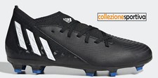 SCARPE CALCIO ADIDAS PREDATOR EDGE.3 FG JUNIOR- GW2360 col.nero/bianco