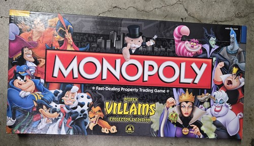 Monopoly disney villains - monopoly, 2010