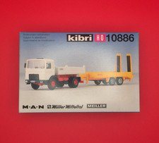 kibri 10886 kit di montaggio MAN con pianale e rimorchio H0 1:87 kit di montaggio