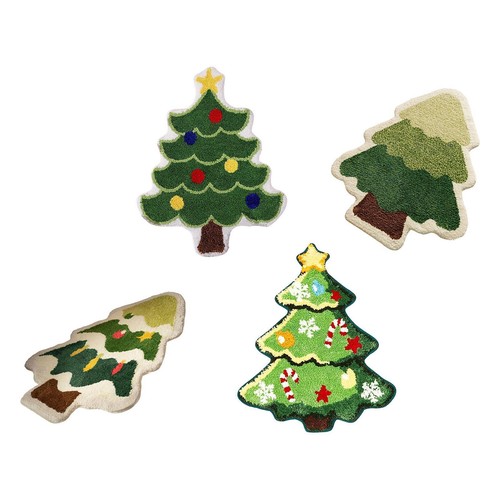 Tappeto per albero natale - per,